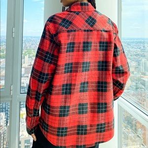TNA Plaid Long sleeve